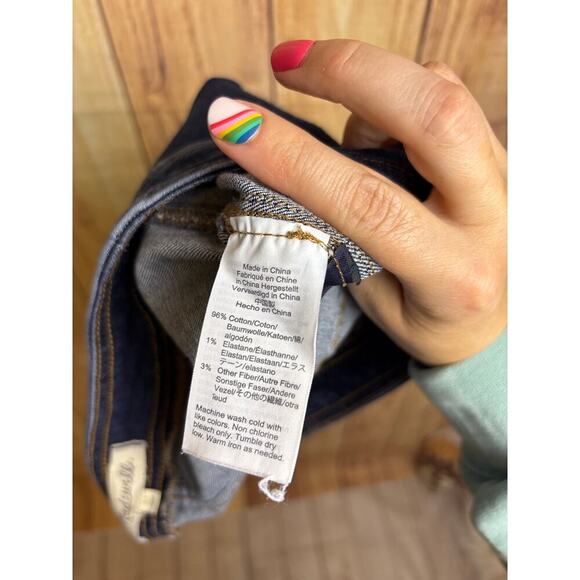 Madewell Denim Medium Wash Skirt Size 00 - Picture 5 of 5